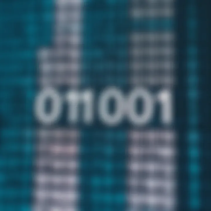 Conversion chart showing binary digits converted to decimal values with powers of two
