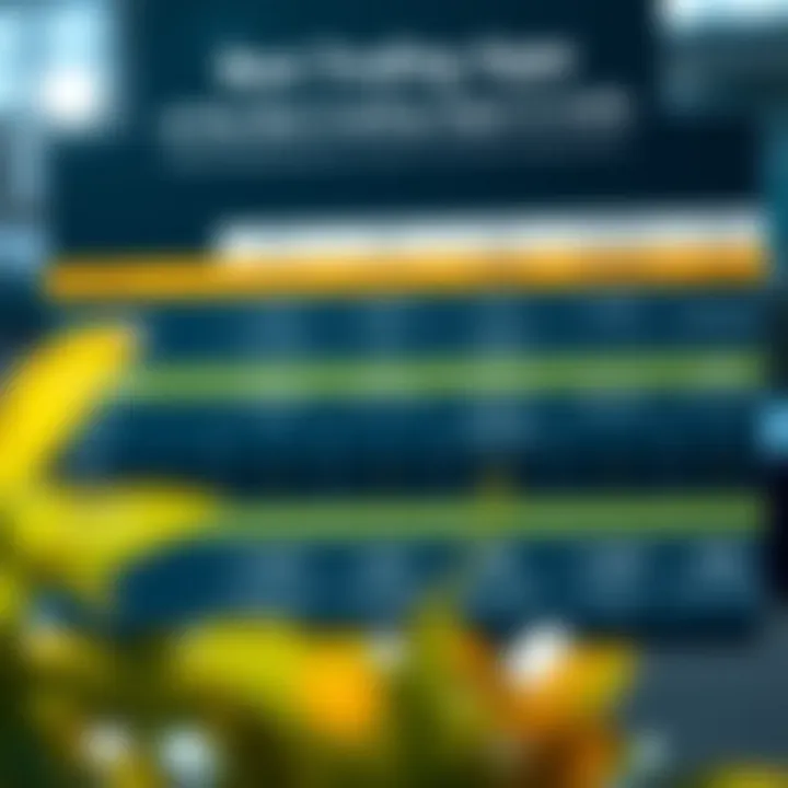 Comparison chart illustrating features and benefits of popular Indian trading apps