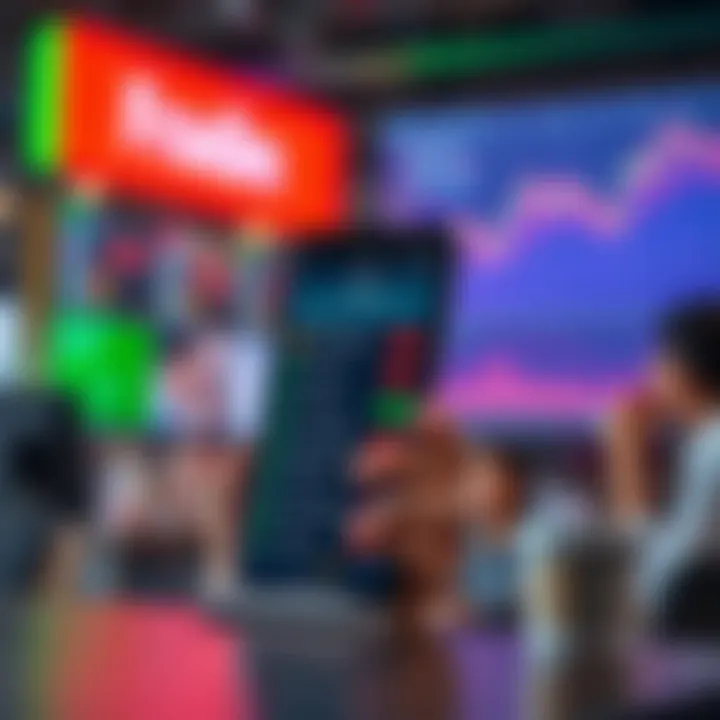 Mobile screen showing features comparison of top commodity trading platforms in India