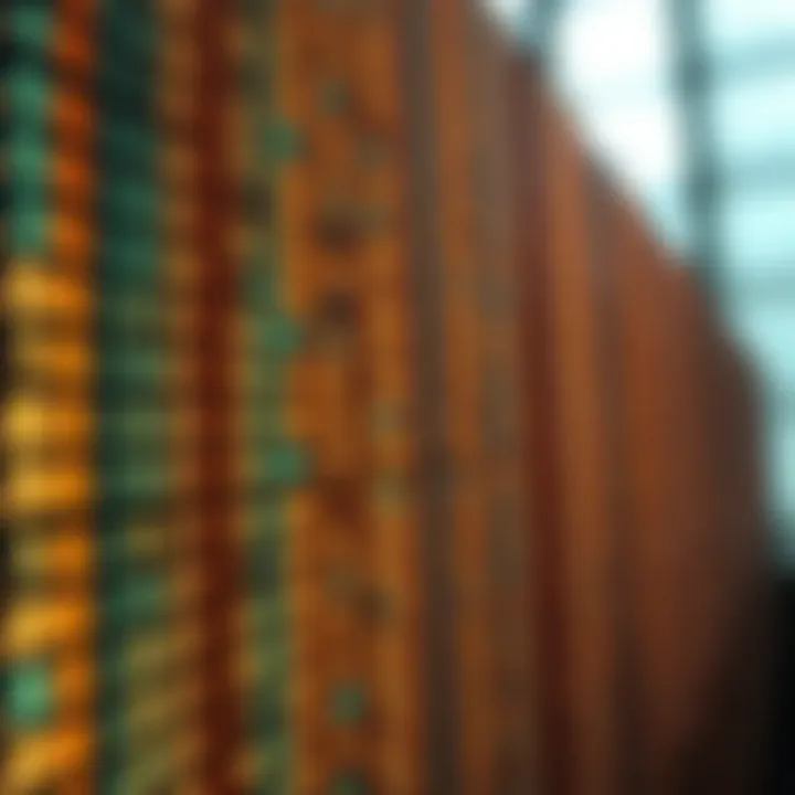 Visual comparison of linear search highlighting sequential element checking in an array