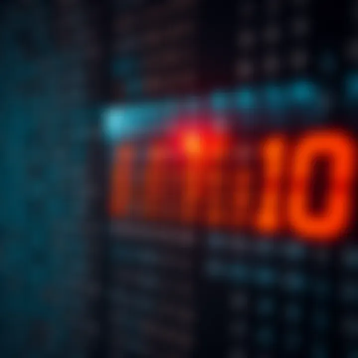 Diagram illustrating binary number system with bits and their corresponding values