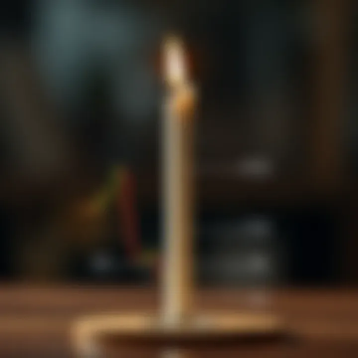 Diagram illustrating the anatomy of a candlestick with open, close, high, and low price points