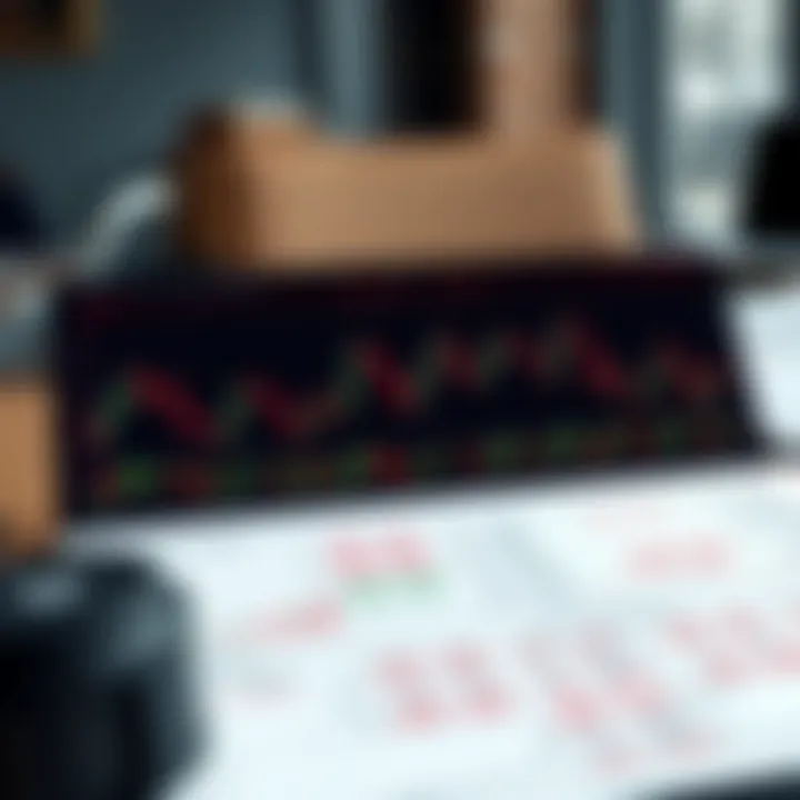 Visual representation of PDF educational material on candlestick patterns with key trading strategies