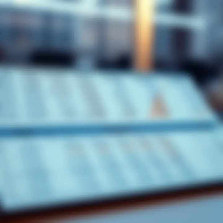 Table showing dynamic programming calculations for minimizing search costs in binary search trees