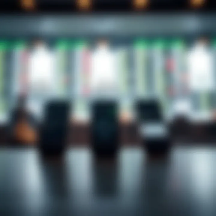 Comparative Features of Trading Apps for Indian Traders Visual comparison of various trading applications highlighting features tailored for Indian market