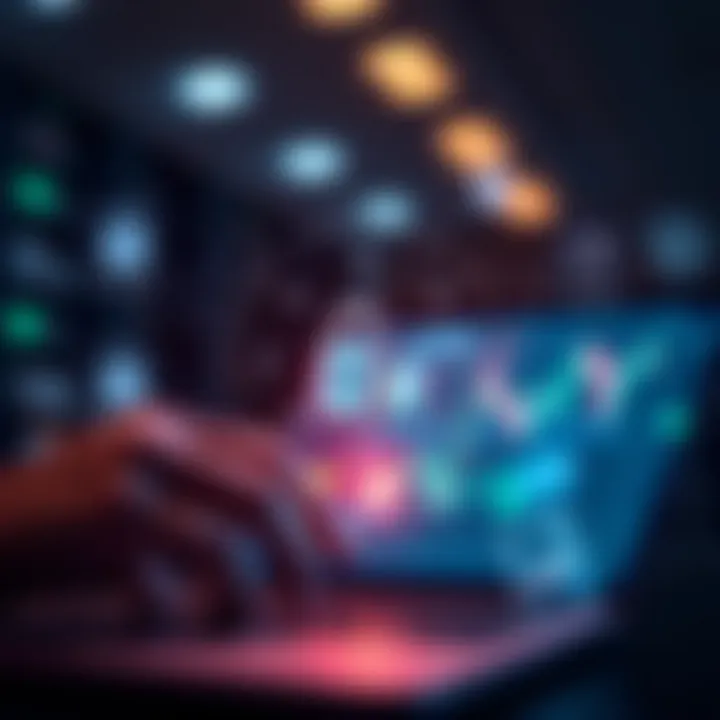 Illustration showing digital security elements and app features ensuring safe online trading activities