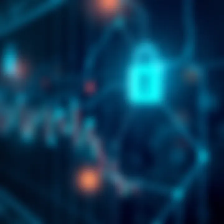 Secure digital connection symbolizing safe and regulated forex trading environment in India