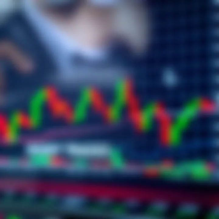 Chart showing bullish engulfing candlestick pattern indicating potential upward market trend