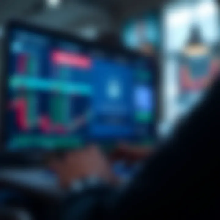 Advanced Security Features in Online Trading Platform Secure login screen with advanced authentication for online trading platform