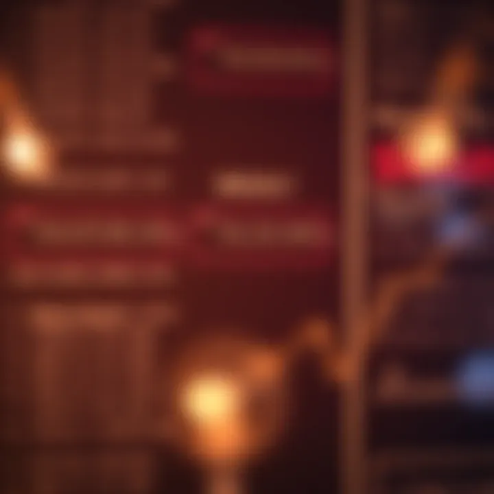 Flowchart demonstrating the binary search method dividing a sorted array to locate a target element