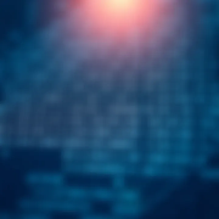 Diagram showing the binary number system with bits representing powers of two