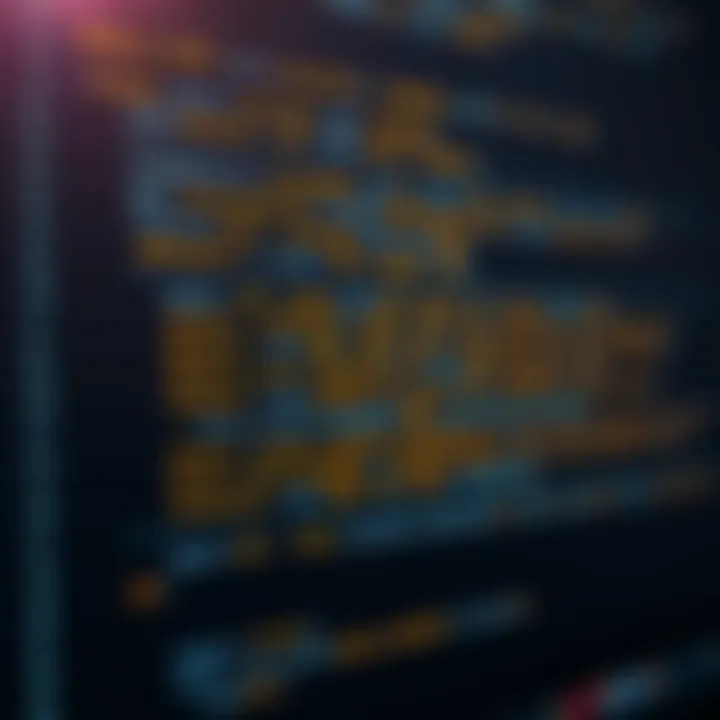 Code snippet showing binary search implementation in a programming language with highlighted key steps