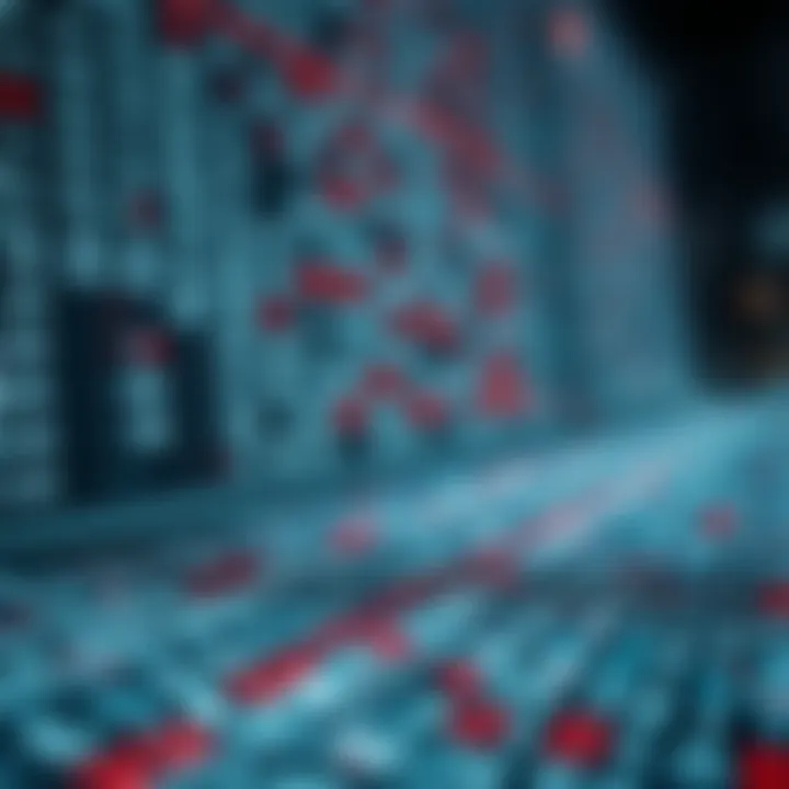 Visual representation of binary search dividing a sorted list to locate target efficiently