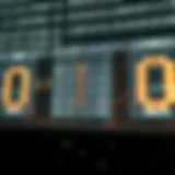 Visual representation showing how a binary number converts to its decimal equivalent using place values