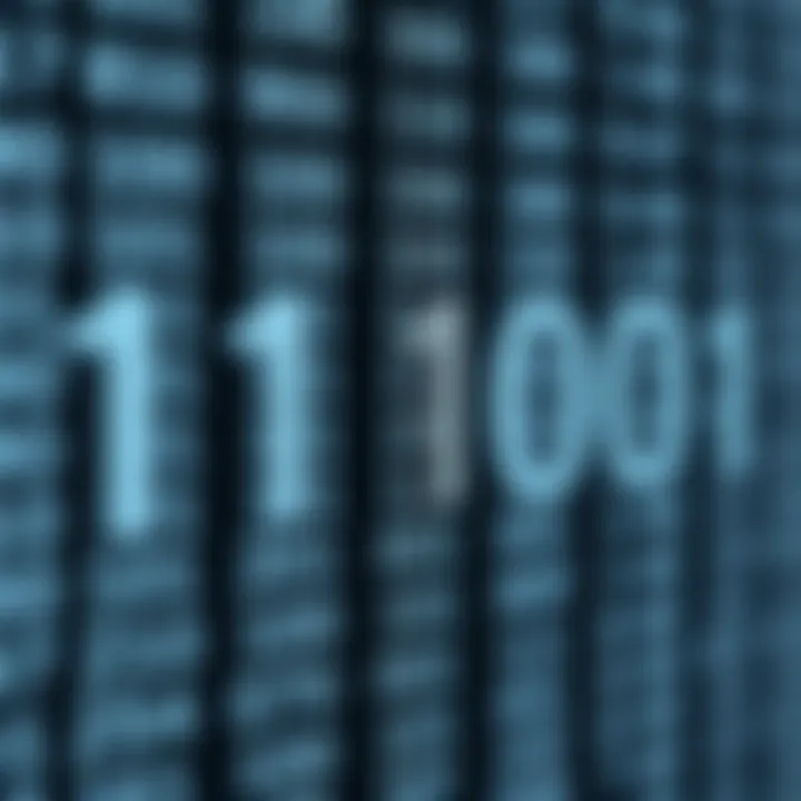 Example illustration displaying binary numbers alongside their corresponding grey code representations