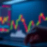 Illustration of a bullish engulfing candlestick pattern indicating a possible market reversal