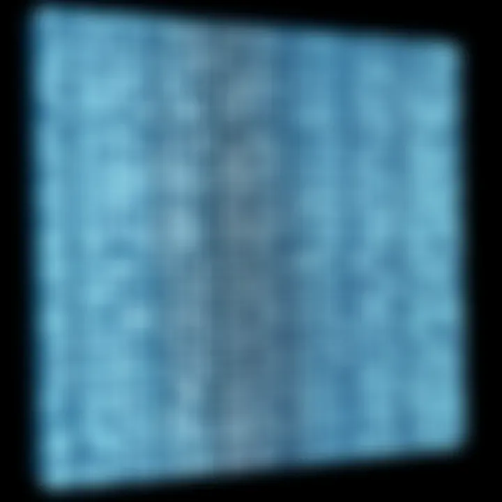 Diagram demonstrating binary search dividing a sorted list to locate target value