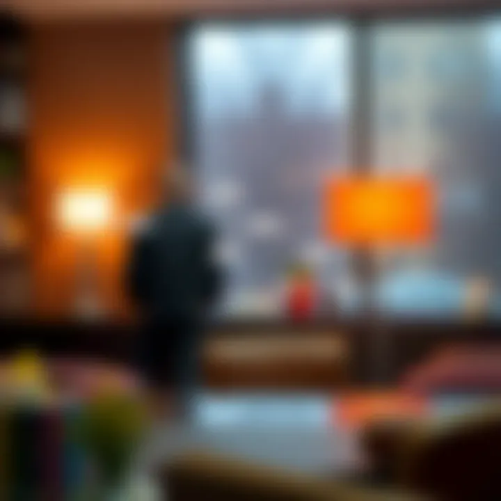 Flowchart depicting recursive method for calculating the height of a binary tree with decision points