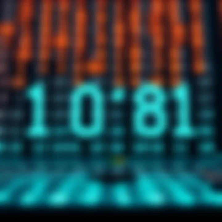 Illustration depicting practical usage of binary numbers derived from octal values in computing