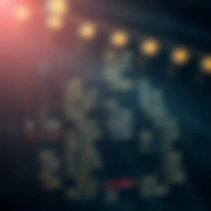 Visualization of a binary search tree highlighting optimal node arrangement for efficient searching