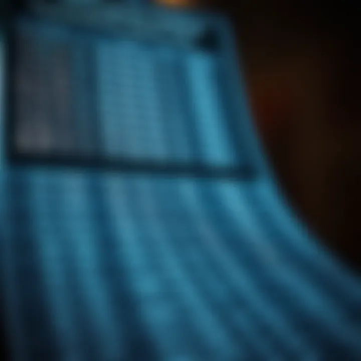 Dynamic programming table showing computed costs and root selections used to build an optimal binary search tree