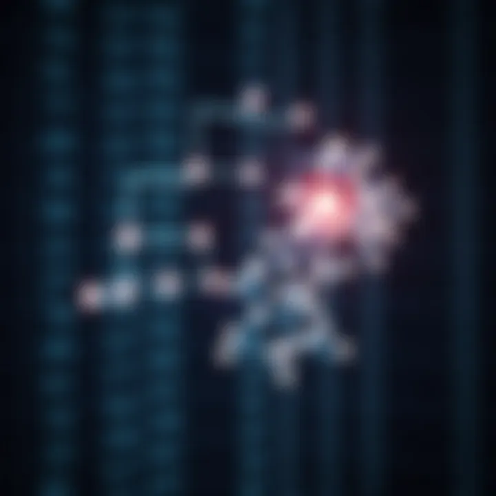 Visualization of a binary tree highlighting nodes visible from the left perspective