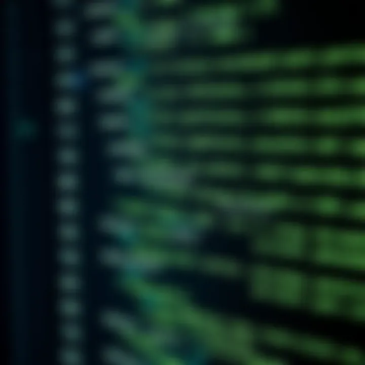 Code snippet showing a binary search function implementation in C programming language